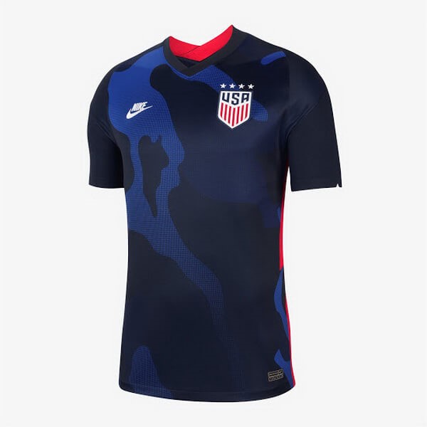 Tailandia Replicas Camiseta Estados Unidos 2ª 2020 Azul